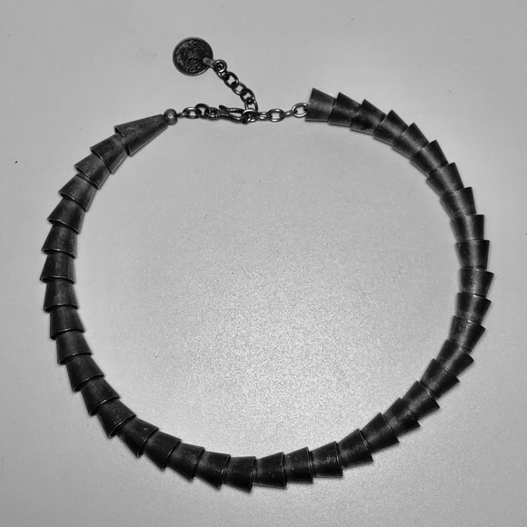 Silver Stacked Necklace - Picture 3 of 4